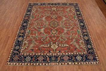 Vegetable Dye Ziegler Living Room Area Rug 8x10