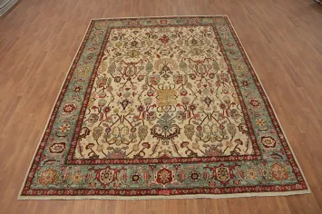 Vegetable Dye Ziegler Living Room Area Rug 8x11