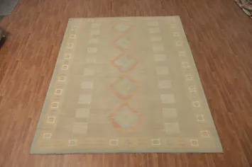 Nomadic Wool Kilim Handwoven Area Rug 10x13