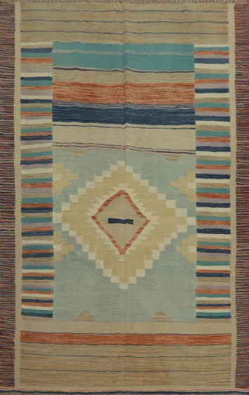 Artisan Handcrafted Rug with Distinctive Southwestern Designs 4x6