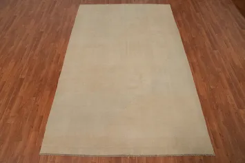 Earth Tones Wool Kilim Oriental Area Rug 6x9