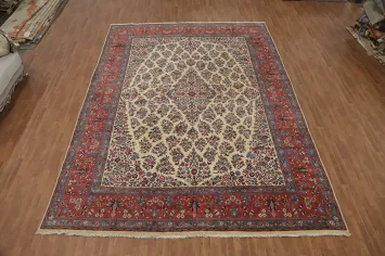 Vegetable Dye Sarouk Persian Large Rug 11x16