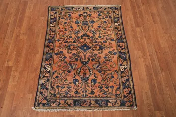 Vegetable Dye Floral Lilian Persian Rug 3x4