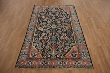 Vegetable Dye Floral Lilian Persian Rug 4x7
