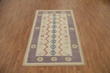 Southwestern Charm Stylish Kilim Area Rug 5x8 with Unique Patterns