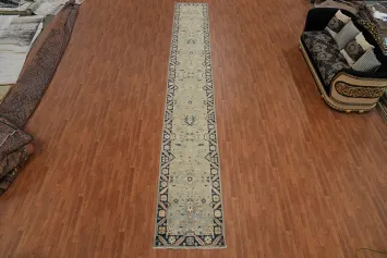 Sophisticated Runner Rug 3x22 with Timeless Oriental Patterns
