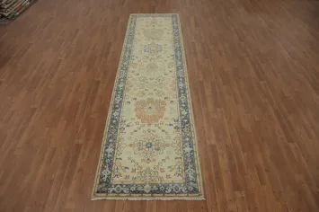 Handmade Ziegler Vegetable Dye Runner Rug 3x12