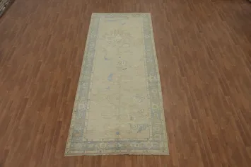 Earth Tones Ziegler Vegetable Dye Area Rug 5x13