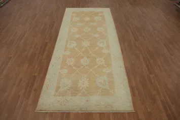 Handmade Oushak Vegetable Dye Area Rug 5x12