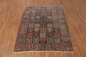 Vegetable Dye Bakhtiari Persian Rug 5x7