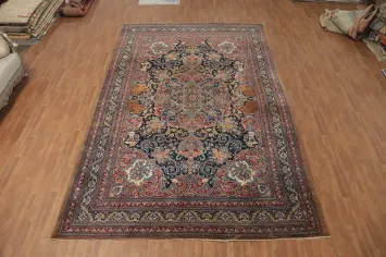 Vegetable Dye Kashmar Persian Large Rug 10x16