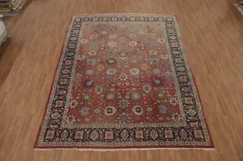 Handmade Wool Tabriz Persian Area Rug 10x13