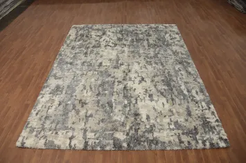Stylish Plush Textured Shaggy Modern Area Rug 8x10