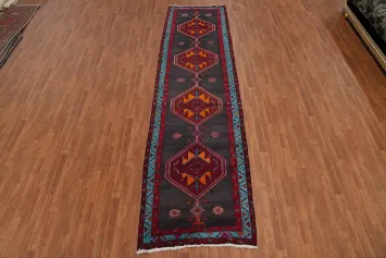 Geometric Ardebil Persian Runner Rug 4x13