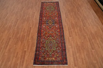 Handmade Floral Tabriz Persian Runner Rug 3x11