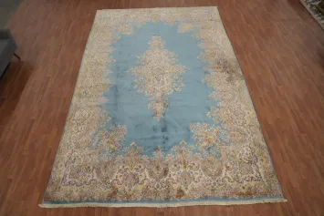 Vegetable Dye Kerman Persian Large Rug 10x16