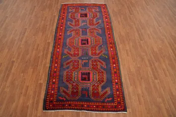 Animals Wool Meshkin Persian Area Rug 5x10