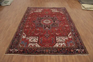 Vegetable Dye Heriz Persian Area Rug 8x11