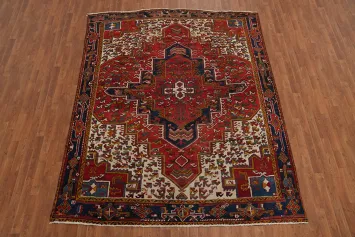 Vegetable Dye Heriz Persian Area Rug 8x10