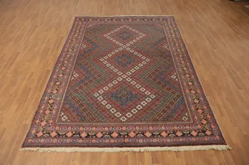 Vegetable Dye Bakhtiari Persian Area Rug 7x10