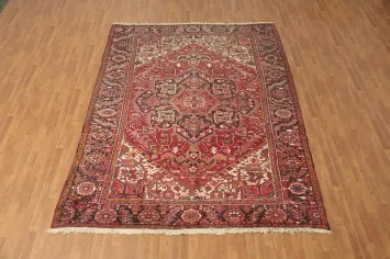Vegetable Dye Heriz Persian Area Rug 8x12