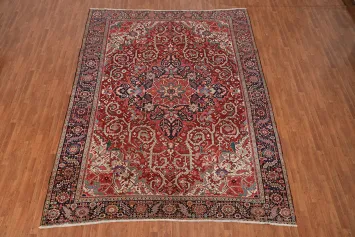 Vegetable Dye Heriz Persian Area Rug 10x13