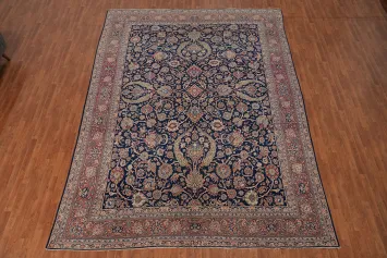 Vegetable Dye Kashan Dabir Persian Large Rug 10x14