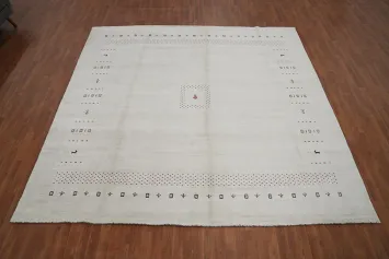 Tribal Gabbeh Handmade Wool Area Rug 10x10