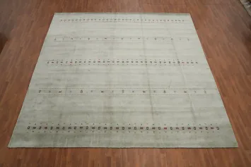 Tribal Gabbeh Handmade Square Large Rug 12x12