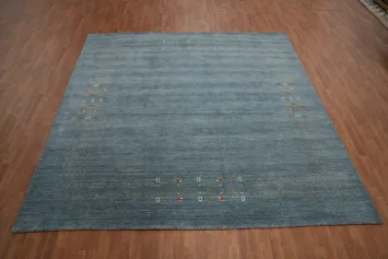 Handmade Wool Gabbeh Square Area Rug 10x10