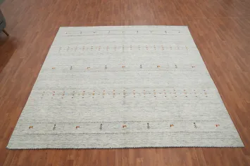 Little Animals Wool Gabbeh Handmade Area Rug 10x10