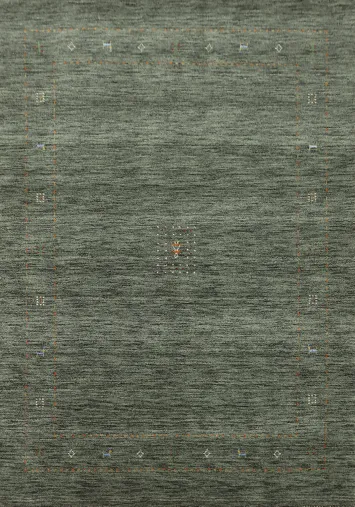 Tribal Gabbeh Handmade Wool Rug 5x7