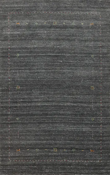 Tribal Gabbeh Handmade Area Rug 5x8