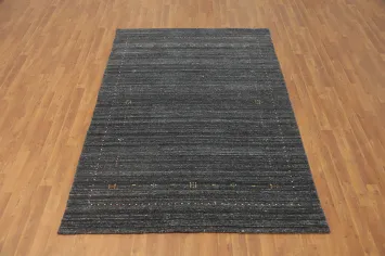 Tribal Gabbeh Handmade Area Rug 5x8