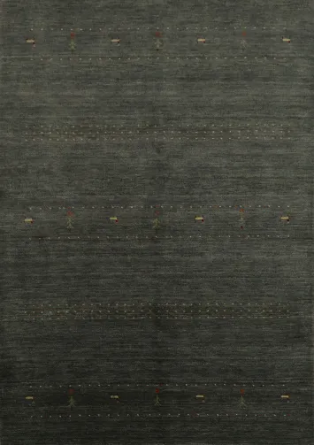 Handmade Wool Gabbeh Oriental Rug 5x7