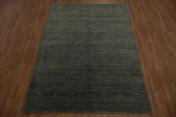 Handmade Wool Gabbeh Oriental Rug 5x7