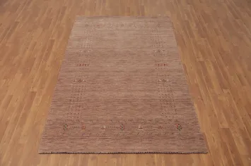 Tribal Gabbeh Oriental Area Rug 5x8