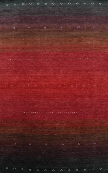 Tribal Gabbeh Oriental Area Rug 8x12