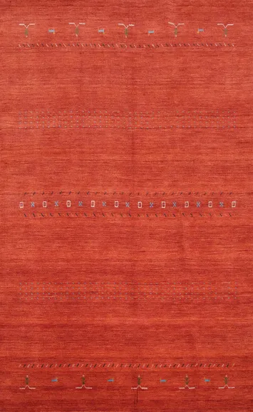 Rich Decorative Gabbeh Area Rug 6x9 for a Warm and Inviting Atmosphere