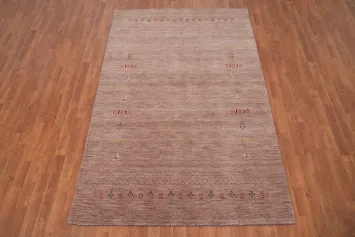 Tribal Gabbeh Handmade Area Rug 5x8