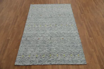 Tribal Gabbeh Handmade Area Rug 5x8