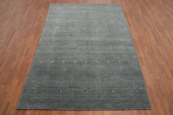 Tribal Gabbeh Handmade Area Rug 6x9