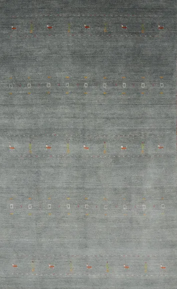 Tribal Gabbeh Handmade Area Rug 6x9