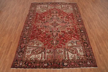 Vegetable Dye Heriz Persian Area Rug 8x11