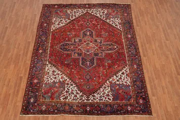 Vegetable Dye Heriz Persian Area Rug 8x11