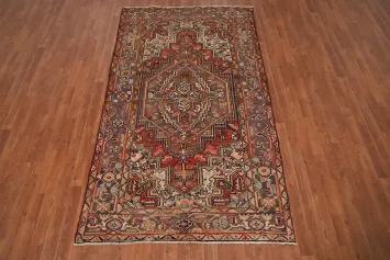 Vegetable Dye Heriz Persian Area Rug 5x8