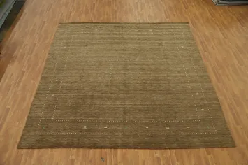 Tribal Gabbeh Handmade Square Large Rug 12x12