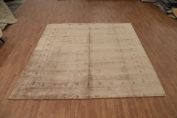 Handmade Gabbeh Square Wool Area Rug 9x9