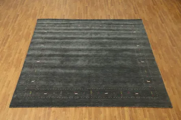 Tribal Wool Gabbeh Square Area Rug 10x10