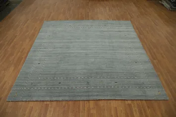Handmade Gabbeh Square Wool Area Rug 9x9